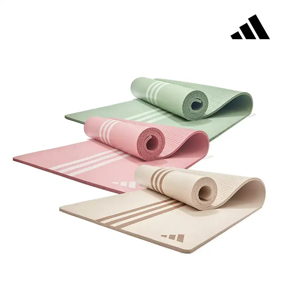 adidas 愛迪達柔軟防滑瑜珈墊-10mm (附贈背帶)